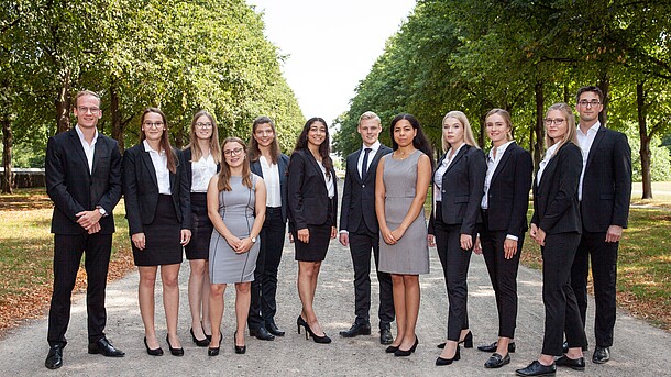 Gruppenbild des Soldan Moot-Teams 2020